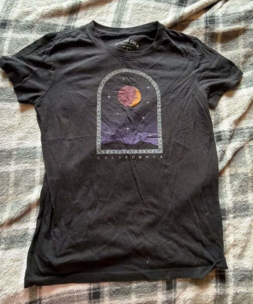 Aeropostale Classic Crew California Graphic Short Sleeve T-Shirt